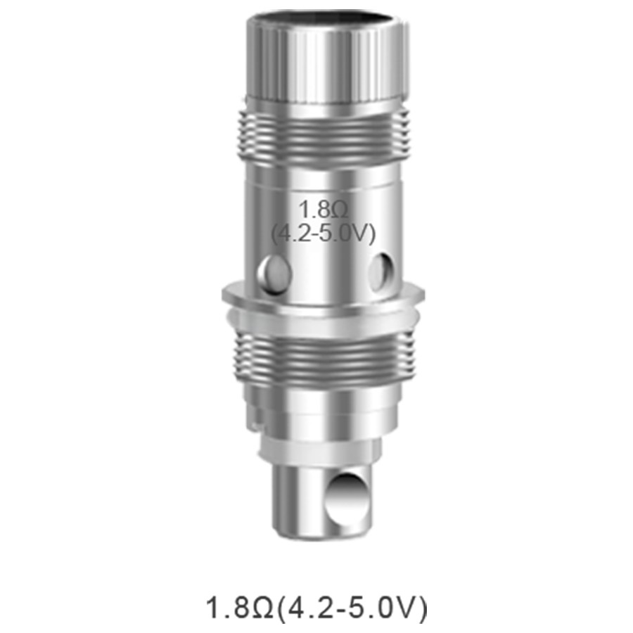 The Aspire Nautilus BVC vape coils create small amounts of vapour for MTL vaping